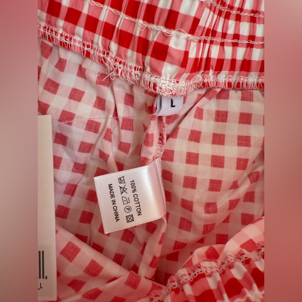 Katydid Picnic Plaid Boxer Pajama Shorts - Picture 5 of 7